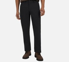 Wrangler Men's Tech Pant, Black, 38x32