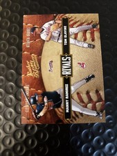 2004 Donruss Leather & Lumber - Rivals Tom Glavine, Manny Ramirez, Max...