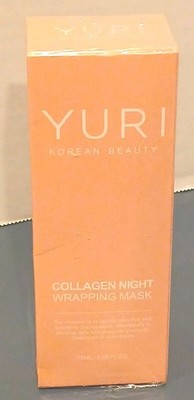 Yuri Korean Beauty Collagen Night Wrapping Mask Skincare Facial New exp Dec 2028