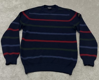 Paul & Shark 100% wolle Gr M  herren Pullover Feinstrick 