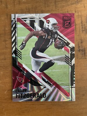 Larry Fitzgerald 2021 Panini Donruss Elite CASE HIT SSP Black Razzle Dazzle #90