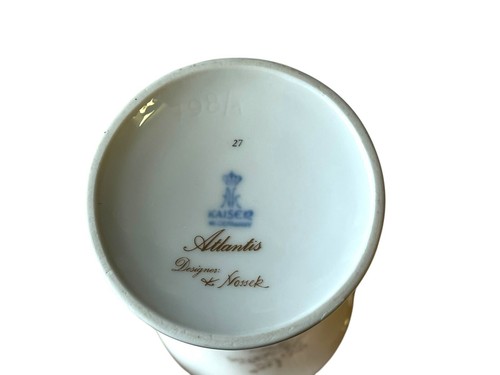Ak Kaiser Atlantis Vase Blumenvase Nr. 798/1 H 20 cm K. Nossek Porzellan 50456 - Bild 10 von 12