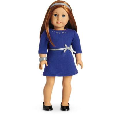 American Girl Doll Truly Me 2017 BLUE RHINESTONE STUDDED DRESS + Silver Shoes | eBay American Girl Doll Truly Me 2017 BLUE RHINESTONE STUDDED DRESS + Silver Shoes | eBay