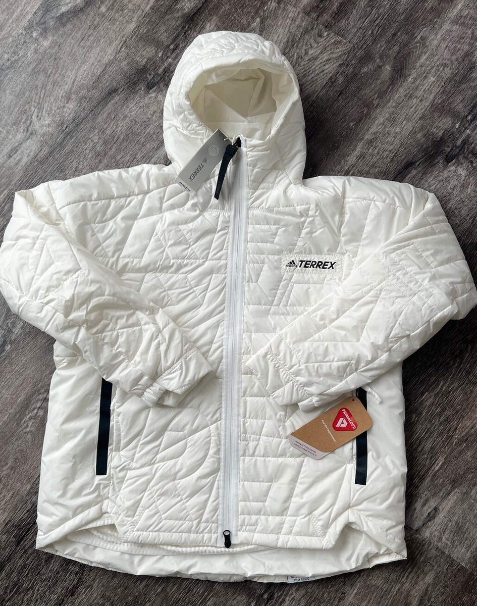ジャケット・アウター th products LONG PADDED COAT adidas Terrex MYSHELTER Primaloft Hooded Padded Jacket