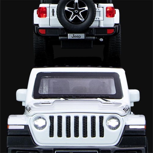 Modellino auto in lega di rubicone Jeep 1:32 pressofuso metallo fuoristrada auto - Foto 4 di 26