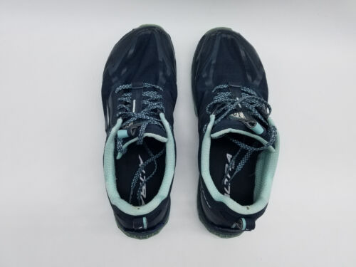 Altra Lone Peak 4.5 Women's Size 11 Trail Running Shoes Blue Gaiter Trap - Picture 4 of 13