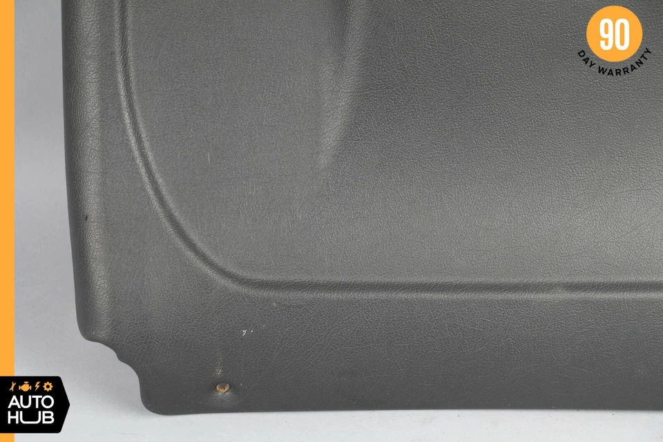 02-05 Cubierta trasera asiento delantero izquierdo y derecho mercedes w203 c230 c320 negra fabricante de equipos originales Foto 4 de 4