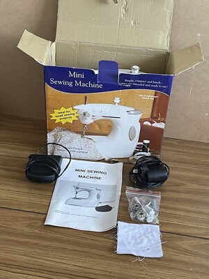 Groves Mini Nähmaschine Stich tragbar elektrisch 2 Geschwindigkeiten getestet funktioniert