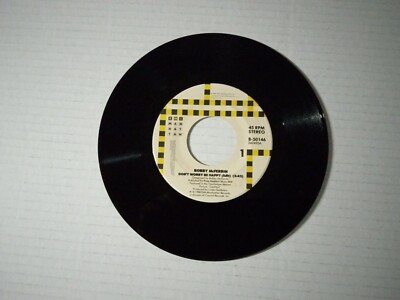 Bobby McFerrin 45 rpm ''Don't Worry Be Happy'' EMI MANHATTAN B-50146