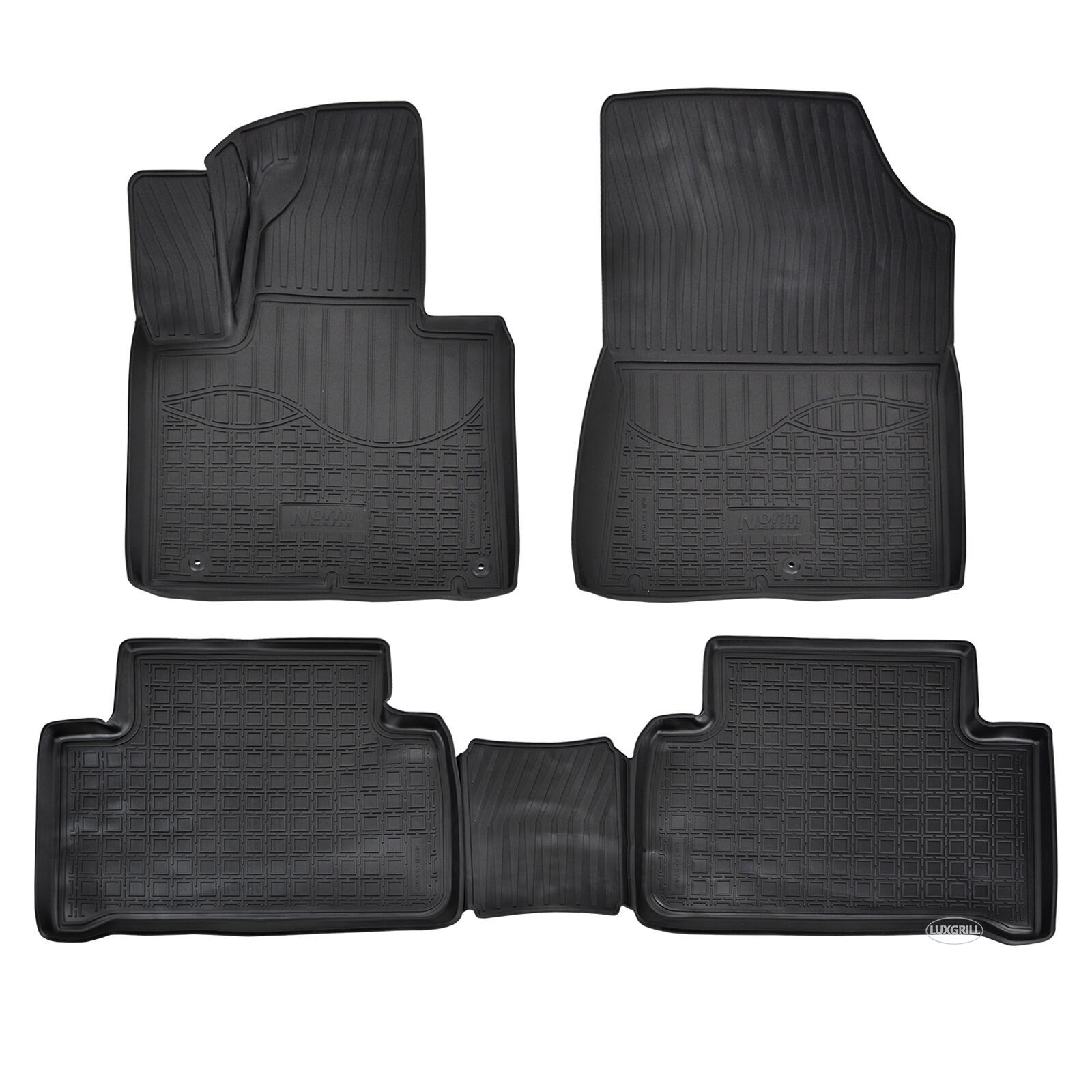 Tapis de sol en caoutchouc sur mesure pour Kia Sorento 4 IV depuis 2020