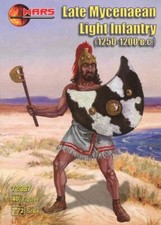 MARS 1:72 SET 72087 LATE MYCENAEAN LIGHT INFANTRY 1250-1200 BC GRAY