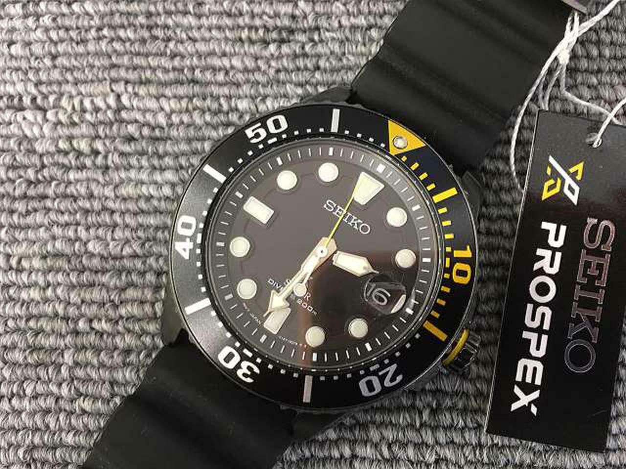 Seiko Prospex Men's Black Watch - SNE441P1 for sale online | eBay
