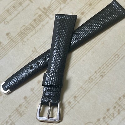 4 SOLD! Single keeper 1950s Genuine Karung Snake vintage watch band 11/16 17.3mm