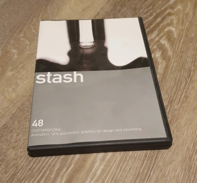 Stashed Magazine Print Stash DVD Magazine 48 Animation Motion Graphics Design Advertising ...
