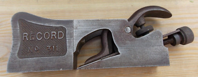 RECORD 311 MEISSELHOBEL / BULL NOISE PLANE mit ENDAUFSATZ MADE IN ENGLAND