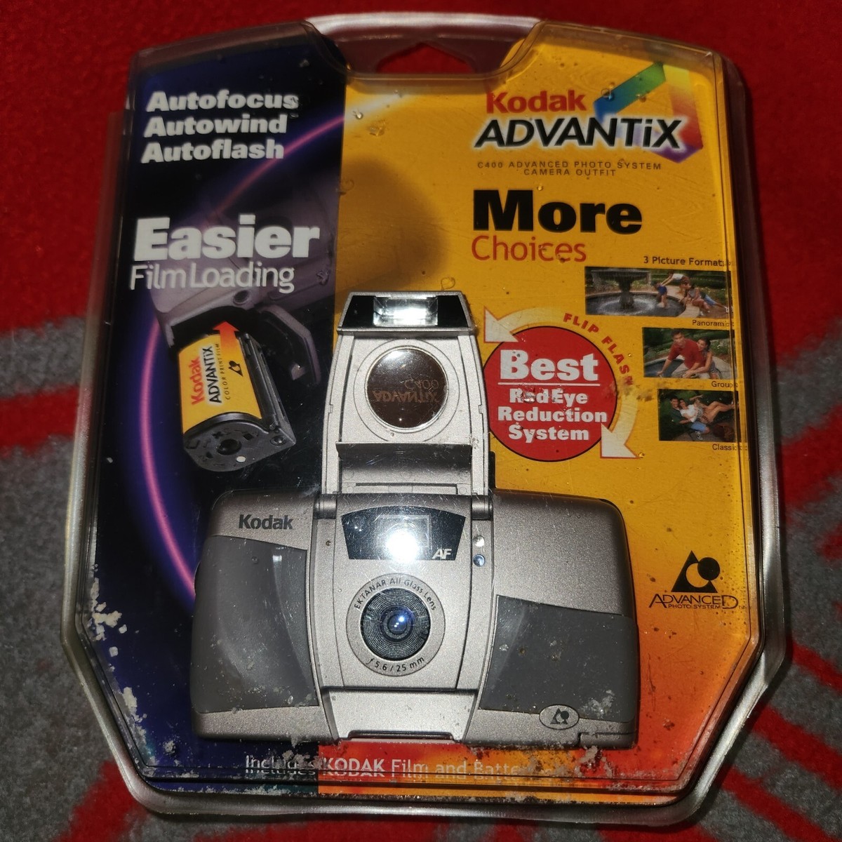 Kodak Advantix C400 APS Film Camera NEW, taken out of package