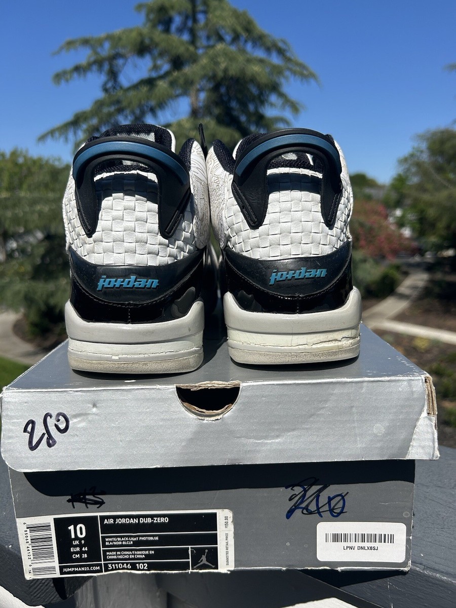 Size 10 - Air Jordan Dub-Zero Photo Blue for sale online | eBay