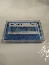 VINTAGE Sony C-1K SEALED Cleaning Cassette Head Cleaner 1.5m *NEW OLD STOCK
