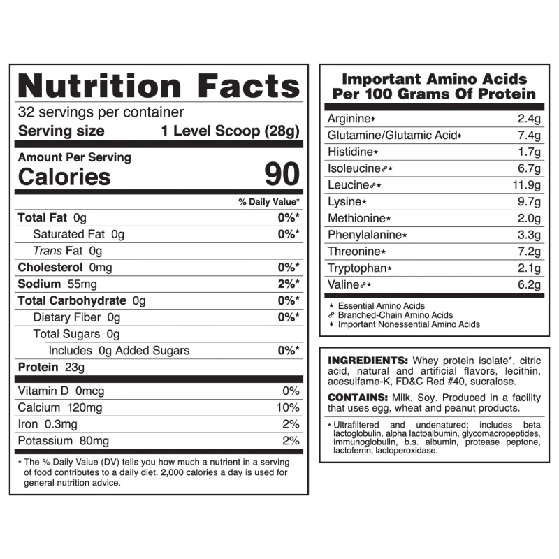 Proteína en polvo Syntrax Néctar 2 lb - Kiwi fresa Foto 2 de 2