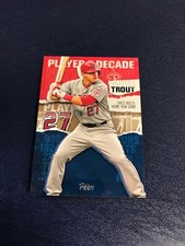2020 TOPPS SERIES 2 MIKE TROUT GOLD # /50 PLAYER OF THE DECADE MT-2 SP