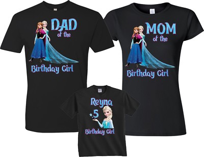 FroZen Birthday Girl Elsa Anna Bday 