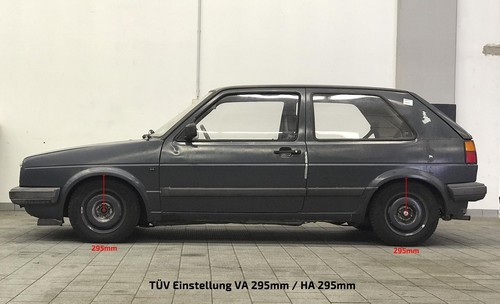 TA Technix Deep Combinés Filetés - VW Golf 2, Jetta 2, Corrado Châssis Sport - Photo 5/5