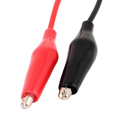 Copper BNC connector to 2 alligator clip oscilloscope probe test lead 54cm - - Picture 2 of 3