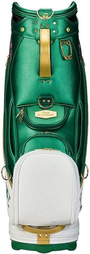 TAYLORMADE 2025 SEASON OPENER MASTERS EDITION STAFF BAG WHITE/GREEN - Picture 8 of 11
