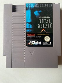 TOTAL RECALL SCHWARZENEGGER NINTENDO NES COMPLETO PAL A MATTEL ACCLAIM A3 XYZ