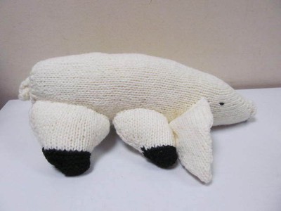 hand knitted dolls for charity