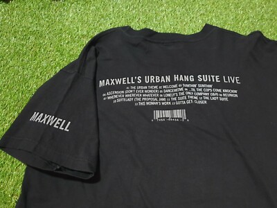 その他ブランド / 00s/MAXWELL/TOUR/Tシャツ/--/コットン/BLK Rare vintage Maxwell's Urban Hang Suite R&B T shirt Size XL Hiphop