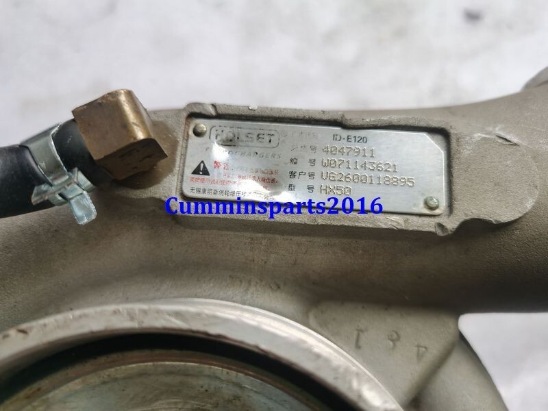 NEW GENUINE HOLSET HX50 4047911 VG2600118895 CUMMINS 6CT 8.3L