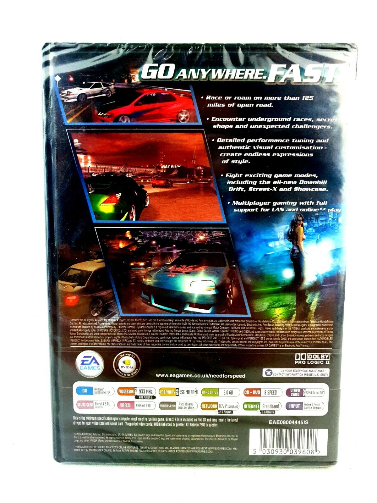 Need For Speed Underground 2 PC Game Game Size: 537 MB System Requirements:  RAM Memory: 256 MB Video Memory: 32 MB Graphic Card…