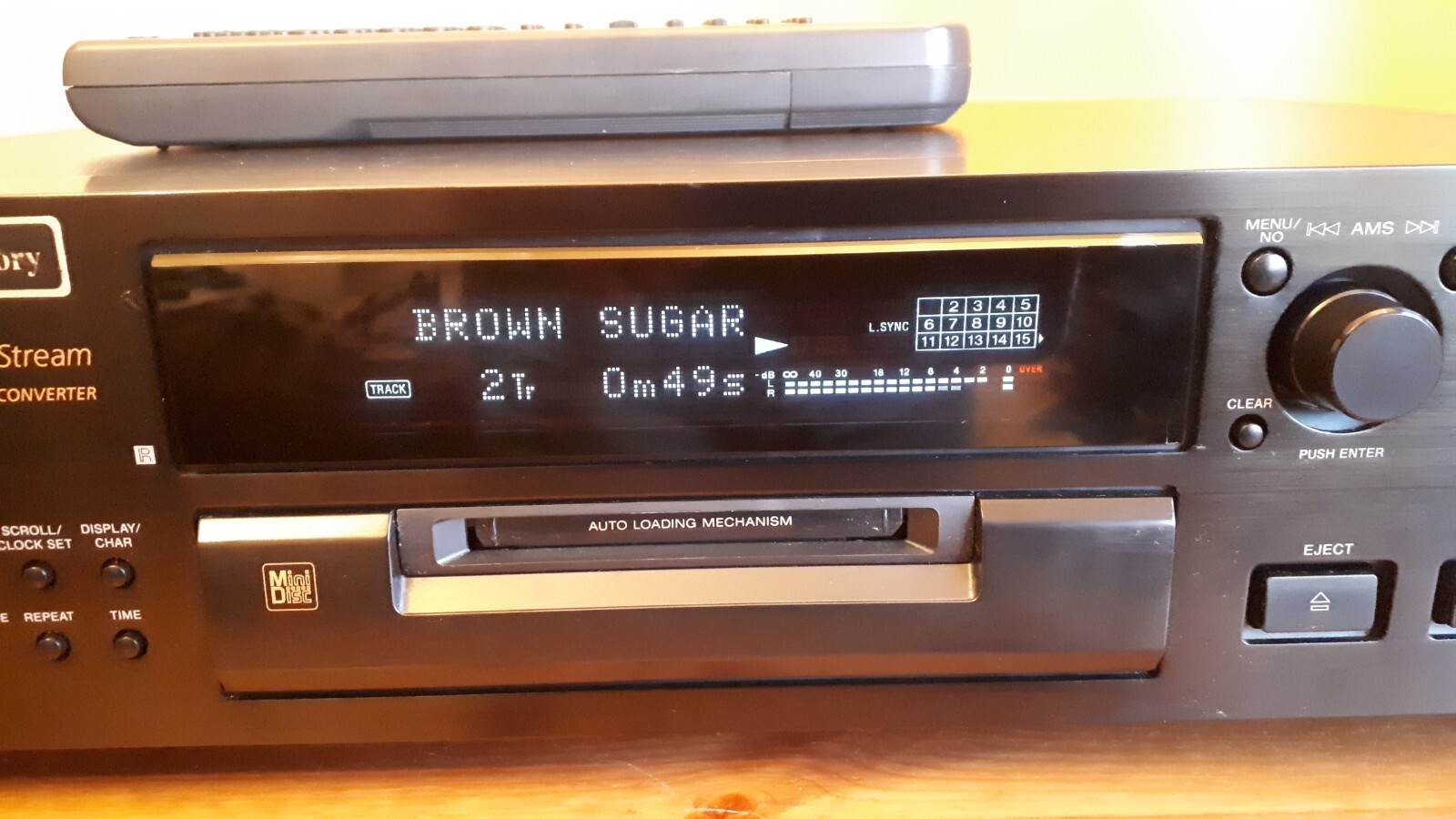 HIGH END SONY MDS-JB920 QS MINIDISC PLAYER RECORDER + REMOTE GWO