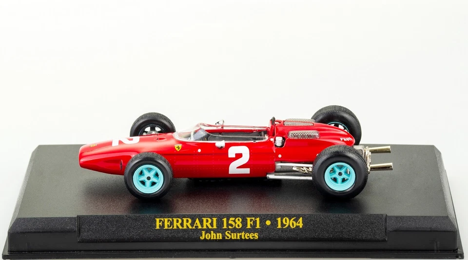 Ferrari 158 F1 John Surtees 1964 Scala 1:43 Modellino Formula 1 F1 BLISTER NUOVO - Immagine 2 di 4