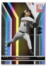 2004 Donruss Elite Roy Oswalt Turn of the Century Card #108 Houston Astros /750