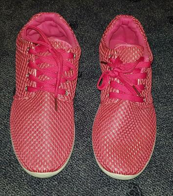 0288C)   Rushour Sneakers  Laufschuh Schnürschuh  Gr. 38  Pink   Neu