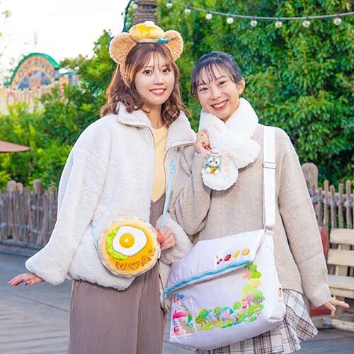 Japan Tokyo Disney SEA 2025 Duffy Wonderful Kitchen Shoulder Bag