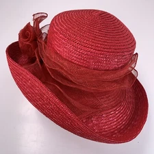 Something Special Womens Red Cap Hat One Size