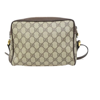 GUCCIバック GUCCI X ADIDAS Textured Dollar Calfskin Web Trefoil Logo