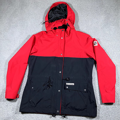 Jack Wolfskin Texapore Waterproof Insulated Jacket Women's XL Extra Large Red