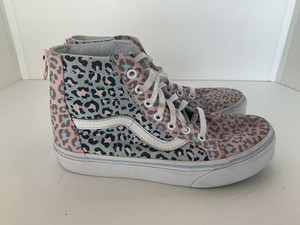 girls cheetah print vans