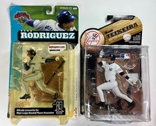 McFarlane Toys Alex Rodriguez & Mark Teixeira - Rare Discontinued MLB Figurines 