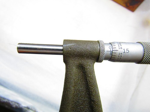 Lufkin #192-12 micrometer in original wood case - Picture 11 of 13