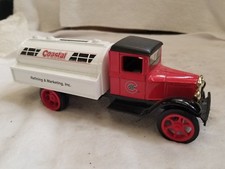 COASTAL OIL GAS 1931 HAWKEYE TANKER TRUCK BANK 1 IN SERIES 1993 ERTL. 10C
