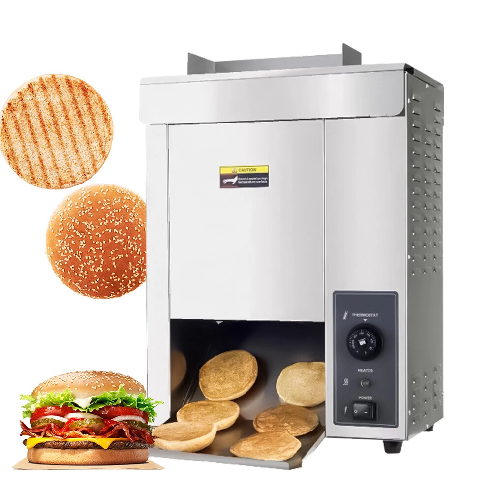 Automatic Hamburger Toasting Machine Automatic Burger Heater Bread Maker Toaster