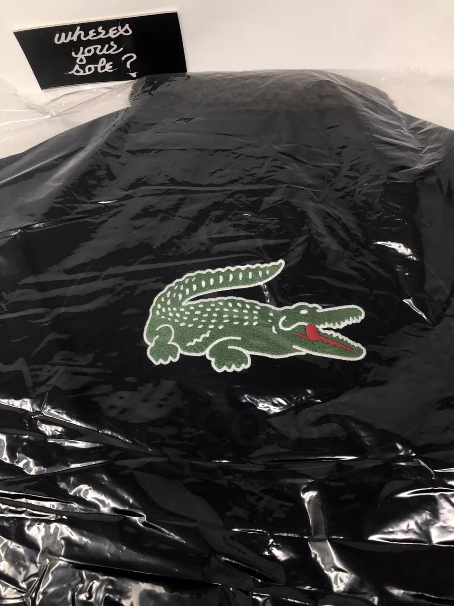 Supreme LACOSTE Small Messenger Bag Black - FW19 - US