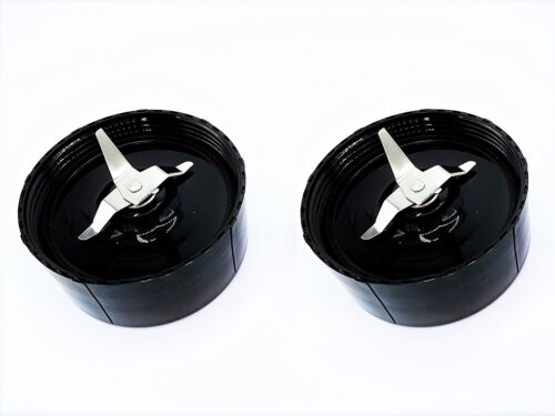 2 Replacement Cross Blades, Compatible with Magic Bullet Juicer Mixers MB1001 - Afbeelding 1 van 2