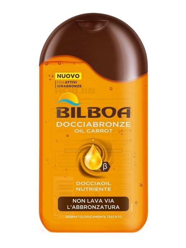 2 PEZZI BILBOA DOCCIA BRONZE CARROT OIL 220 ML