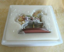 Lenox Porcelain Happy Holiday 2006 Carousel Horse Figurine Sculpture NIB 